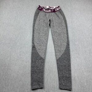 Gymshark seamless full length Gray Leggings. Low rise.